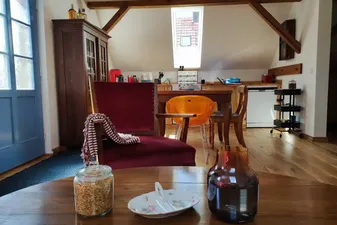 Barn converted into a holiday flat